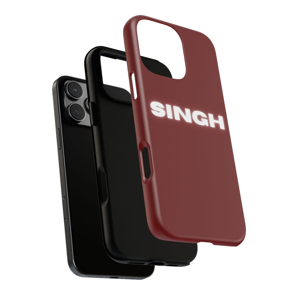 SINGH Phone Case • Red