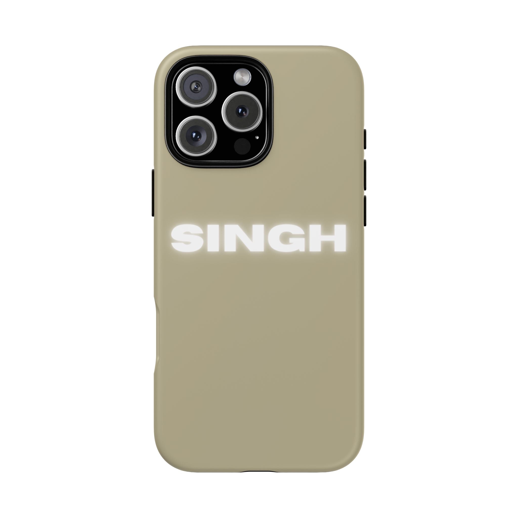 SINGH Phone Case • Beige