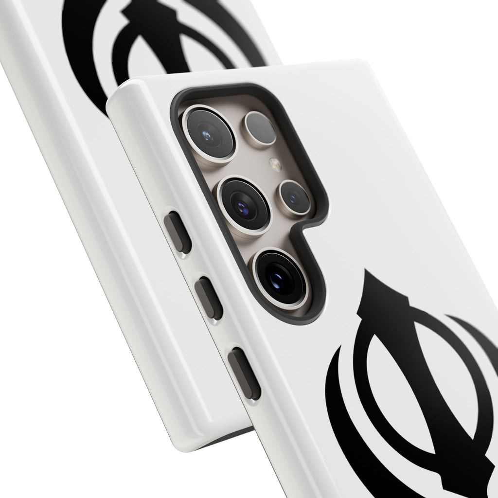 Sikh Khanda Phone Case • White