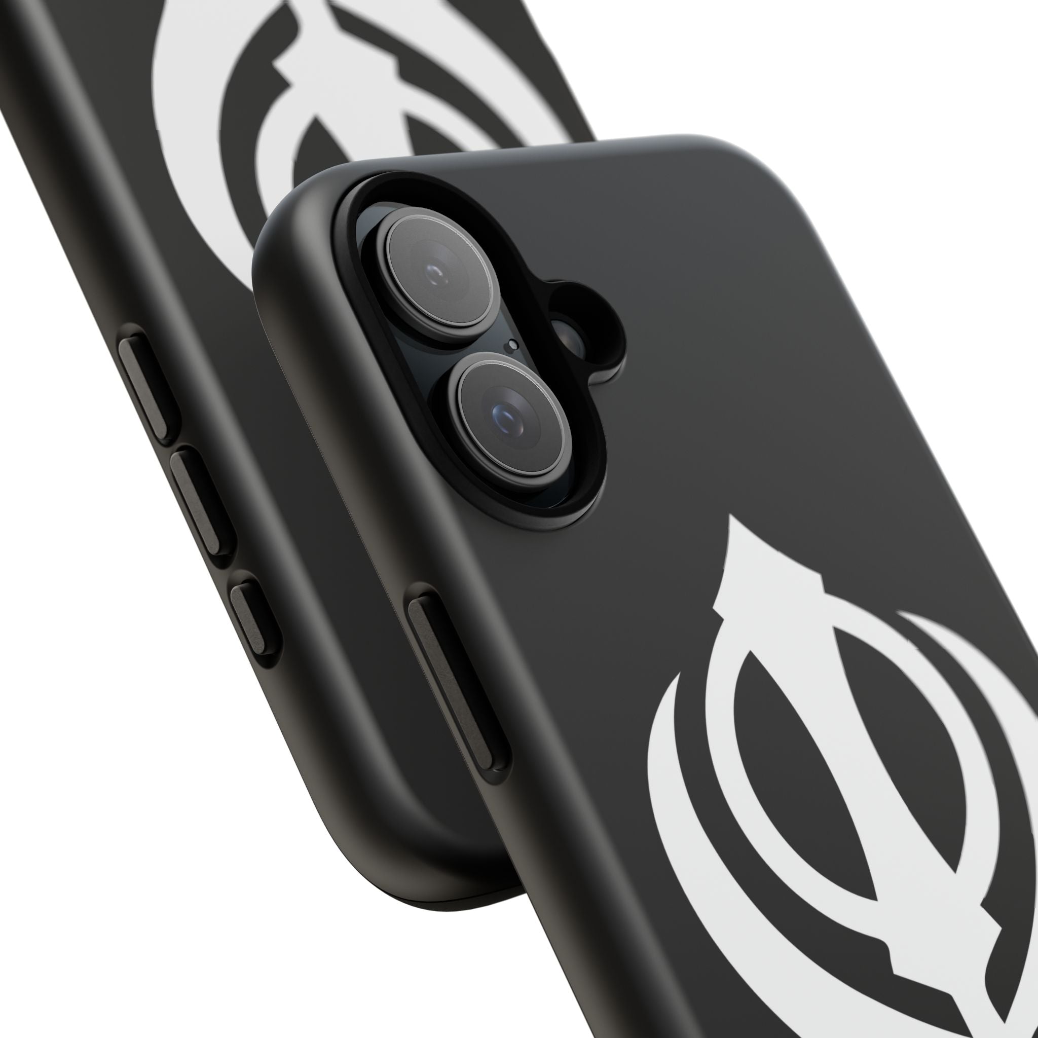 Sikh Khanda Phone Case • Black