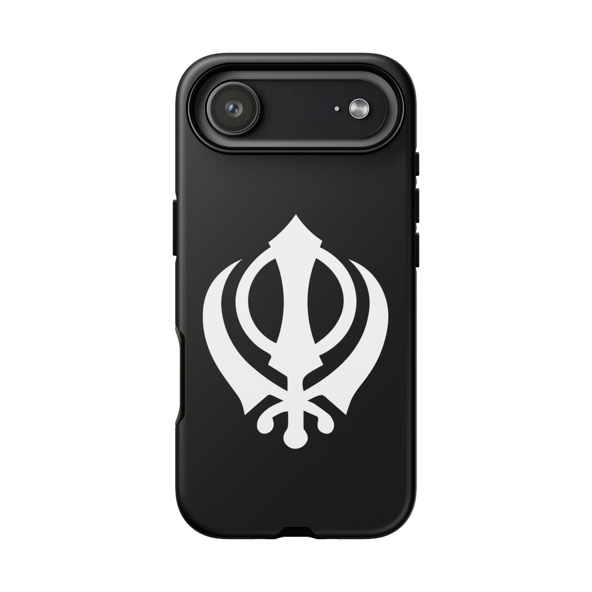 Sikh Khanda Phone Case • Black
