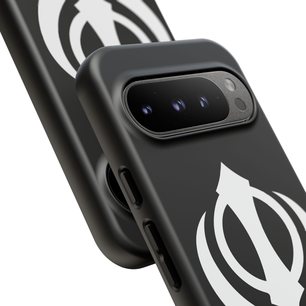 Sikh Khanda Phone Case • Black