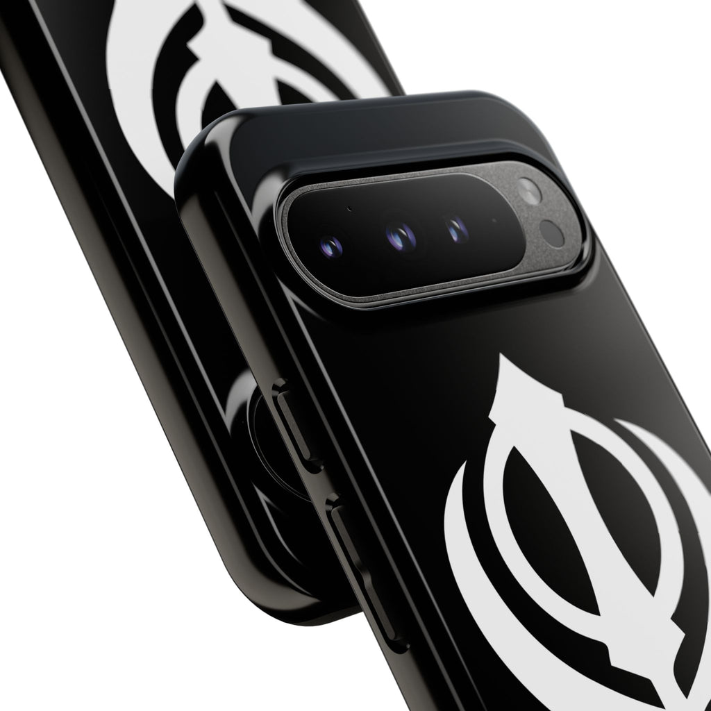 Sikh Khanda Phone Case • Black