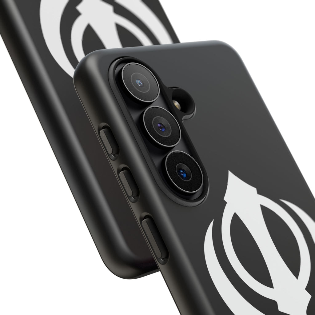 Sikh Khanda Phone Case • Black