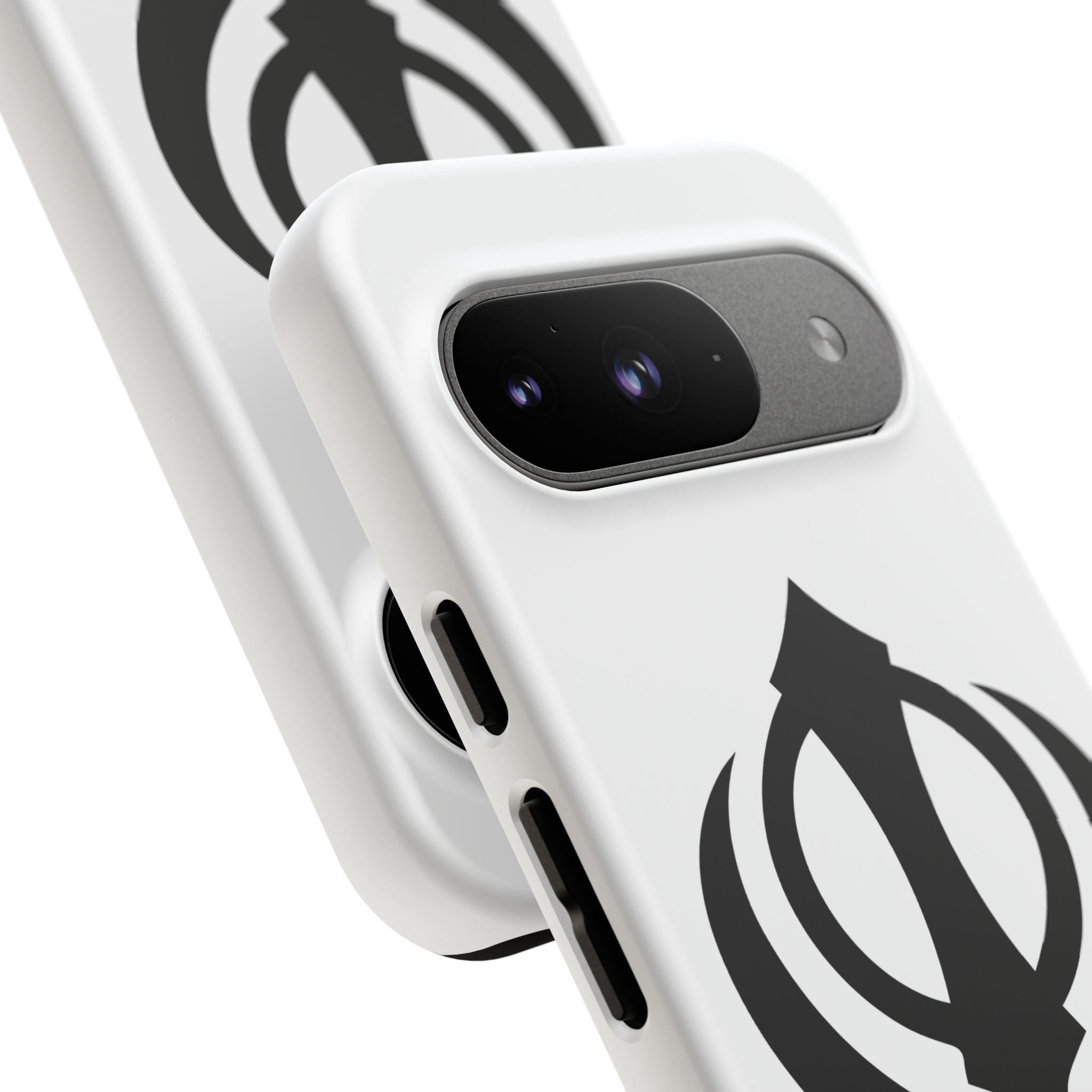 Sikh Khanda Phone Case • White