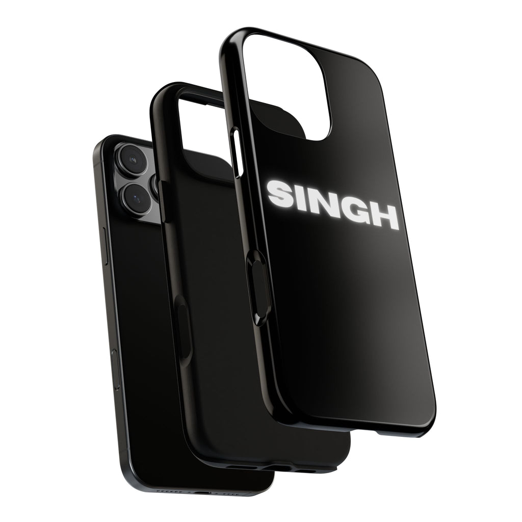 SINGH Phone Case • Black