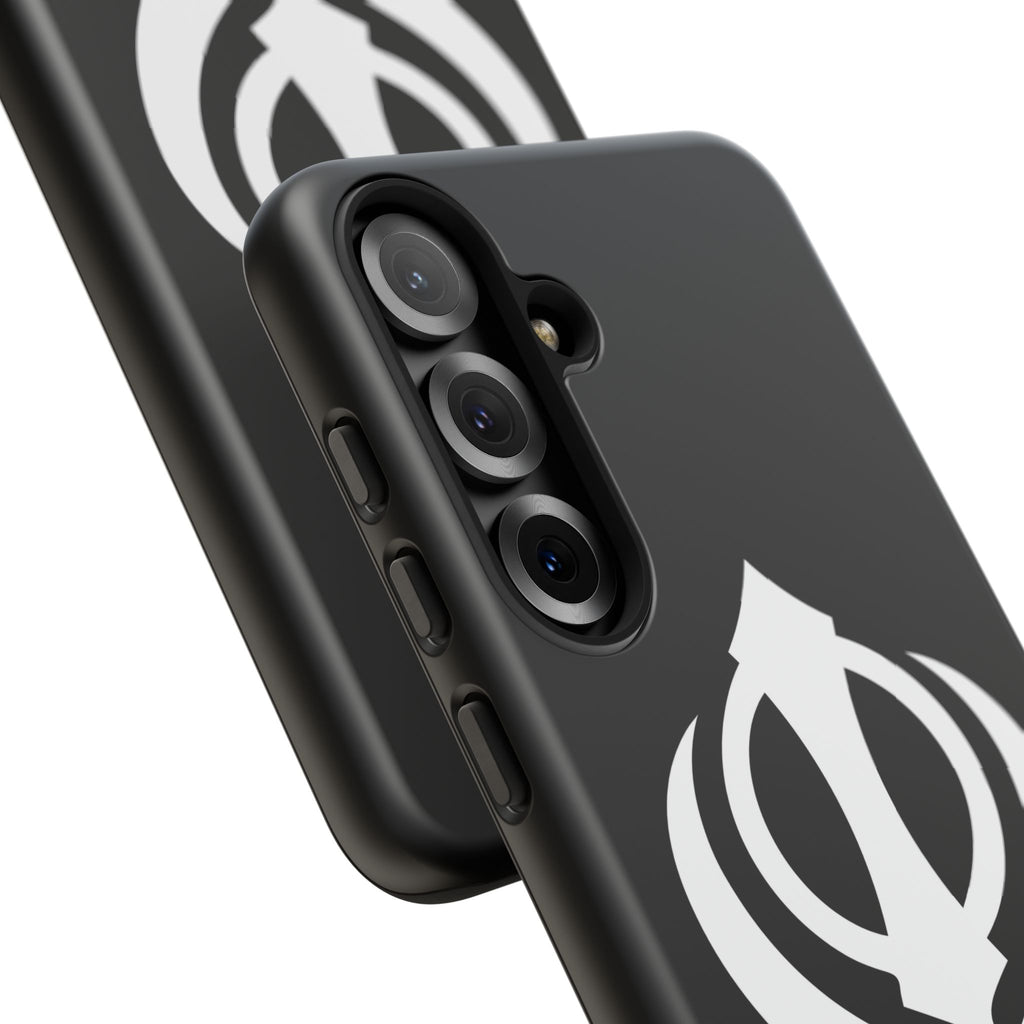 Sikh Khanda Phone Case • Black