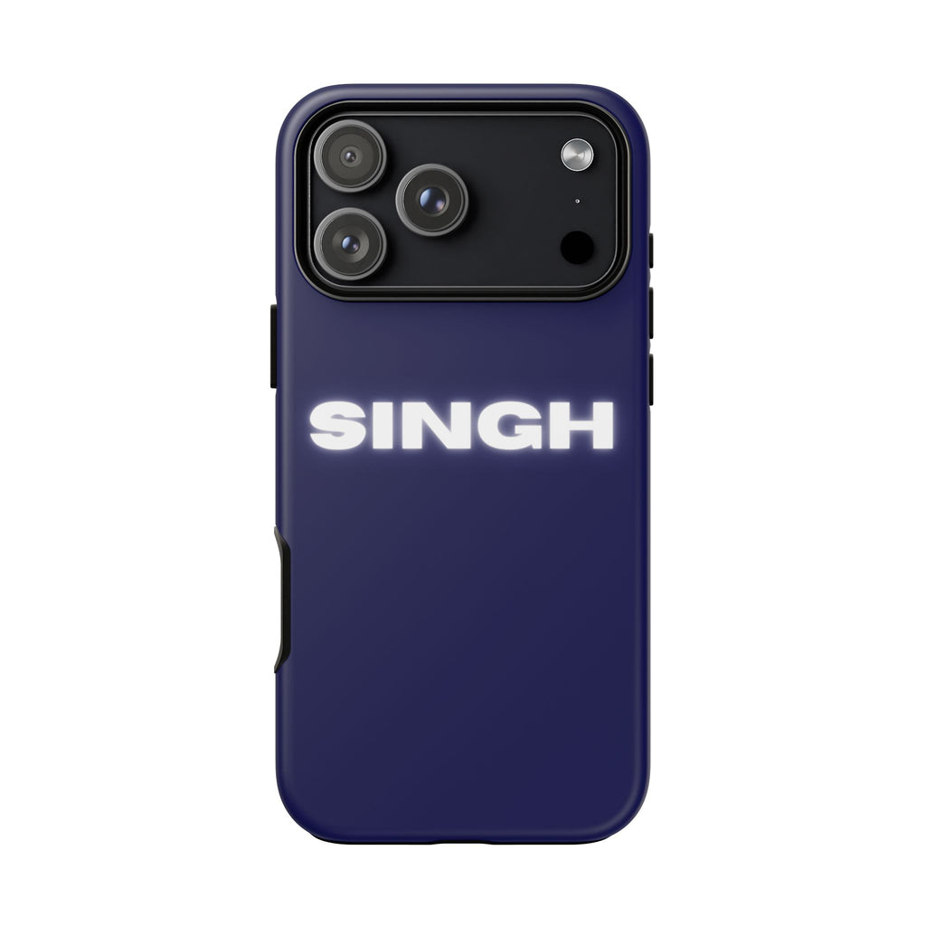 SINGH Phone Case • Dark Blue