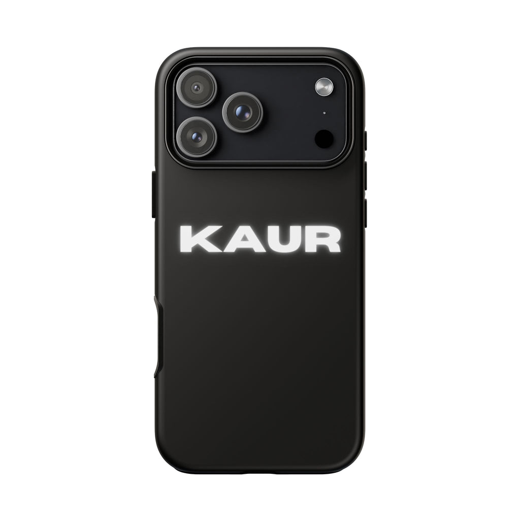 KAUR Phone Case • Black