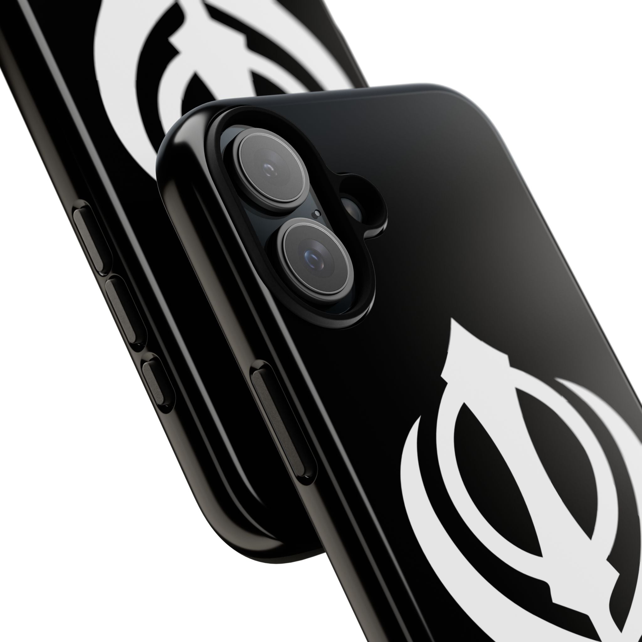 Sikh Khanda Phone Case • Black