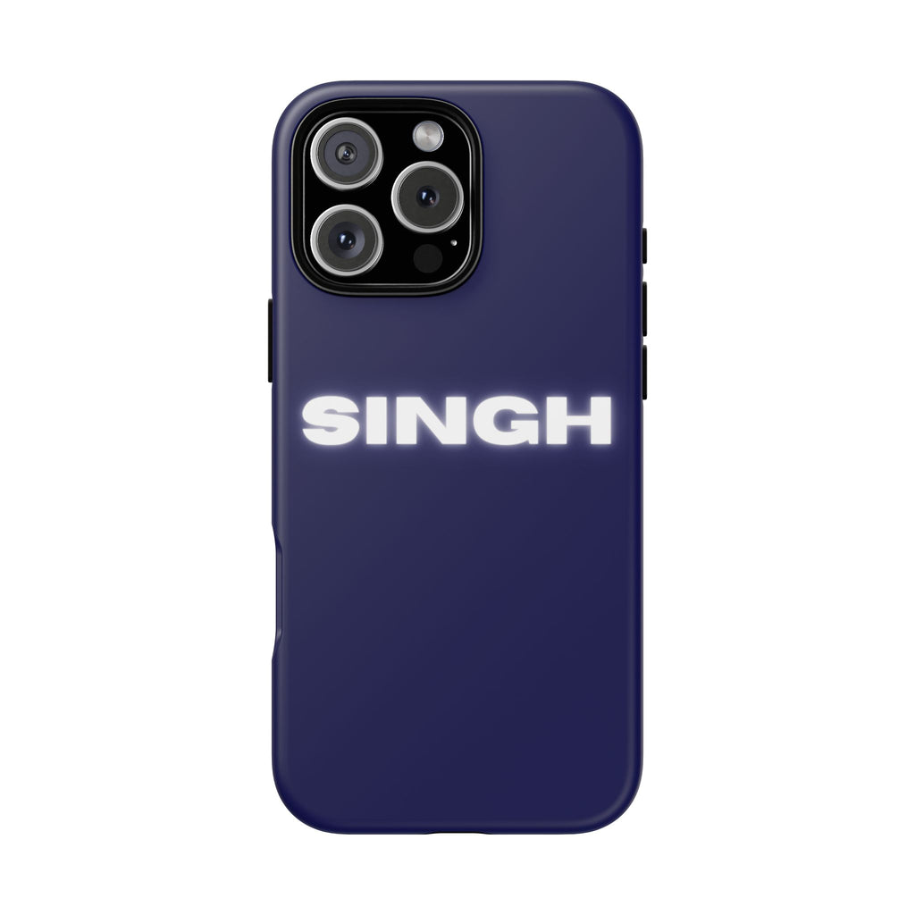 SINGH Phone Case • Dark Blue
