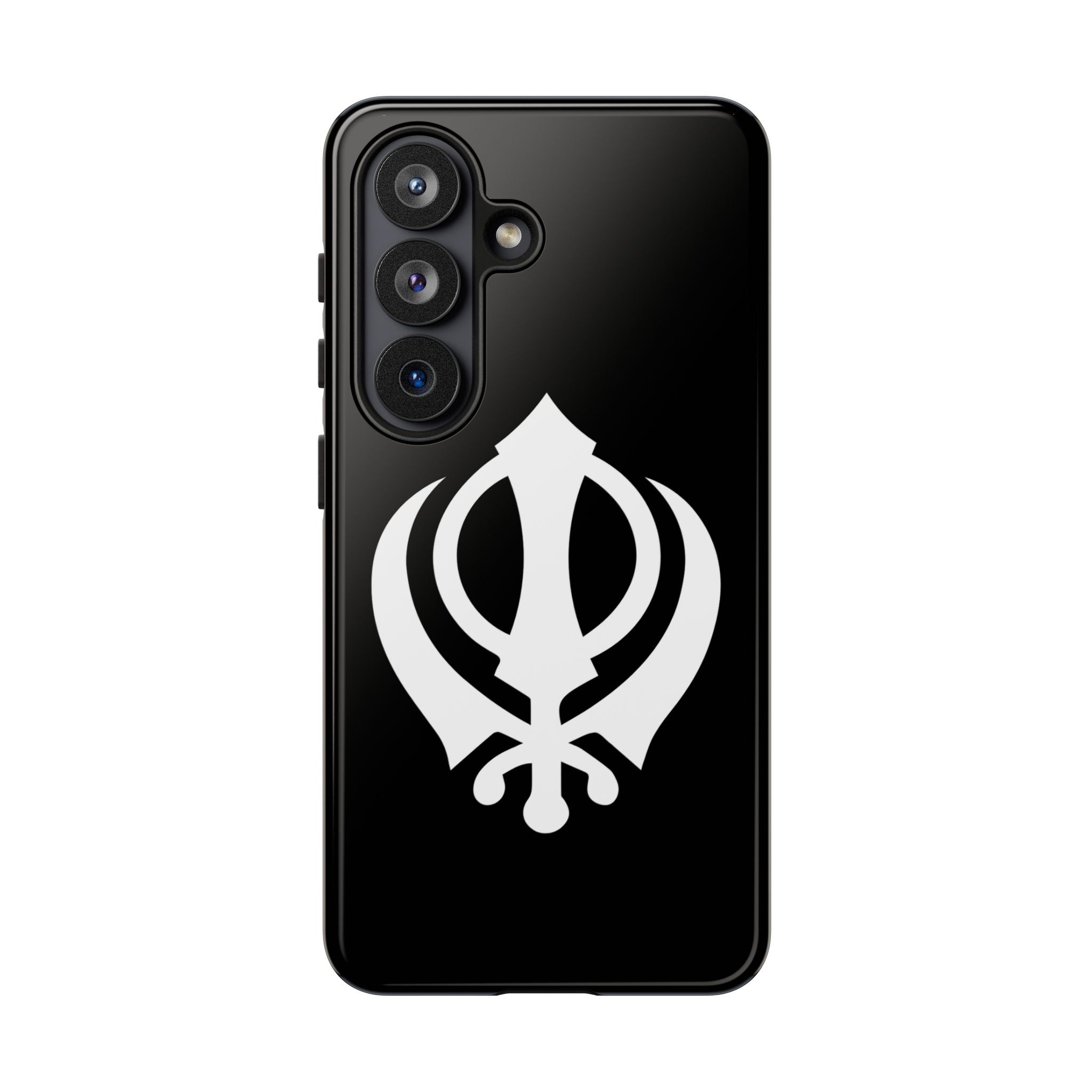 Sikh Khanda Phone Case • Black
