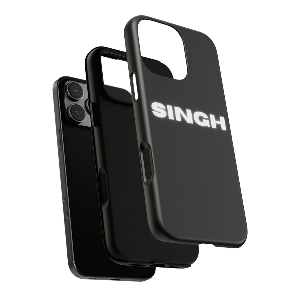 SINGH Phone Case • Black
