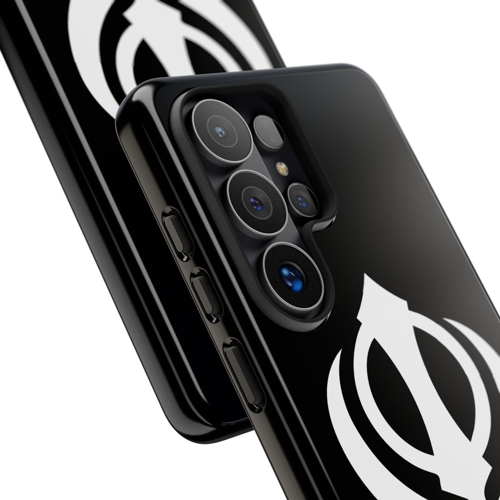 Sikh Khanda Phone Case • Black