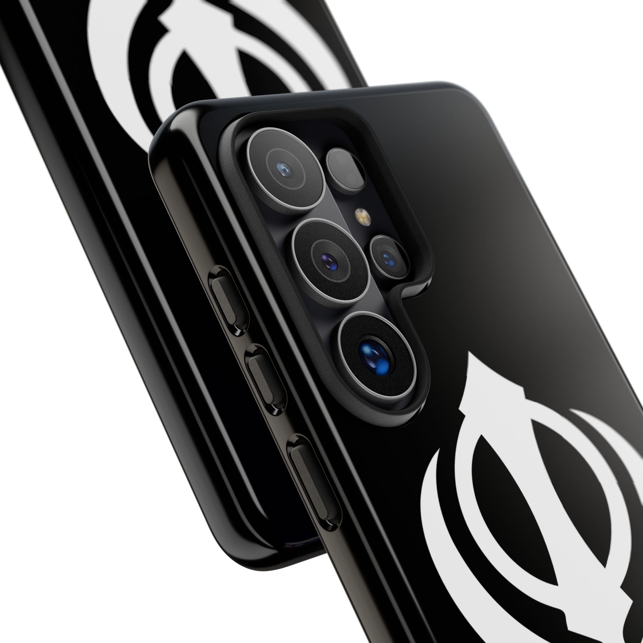 Sikh Khanda Phone Case • Black