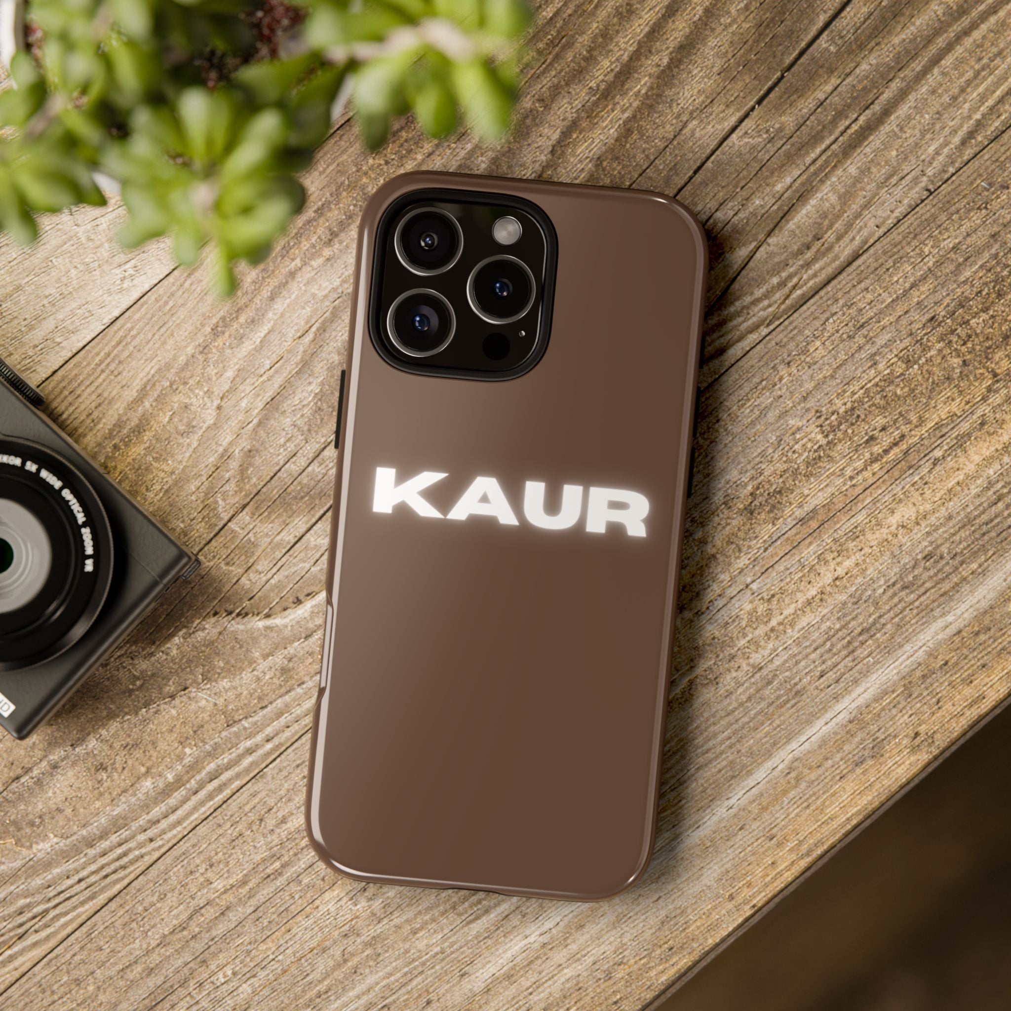 KAUR Phone Case • Brown