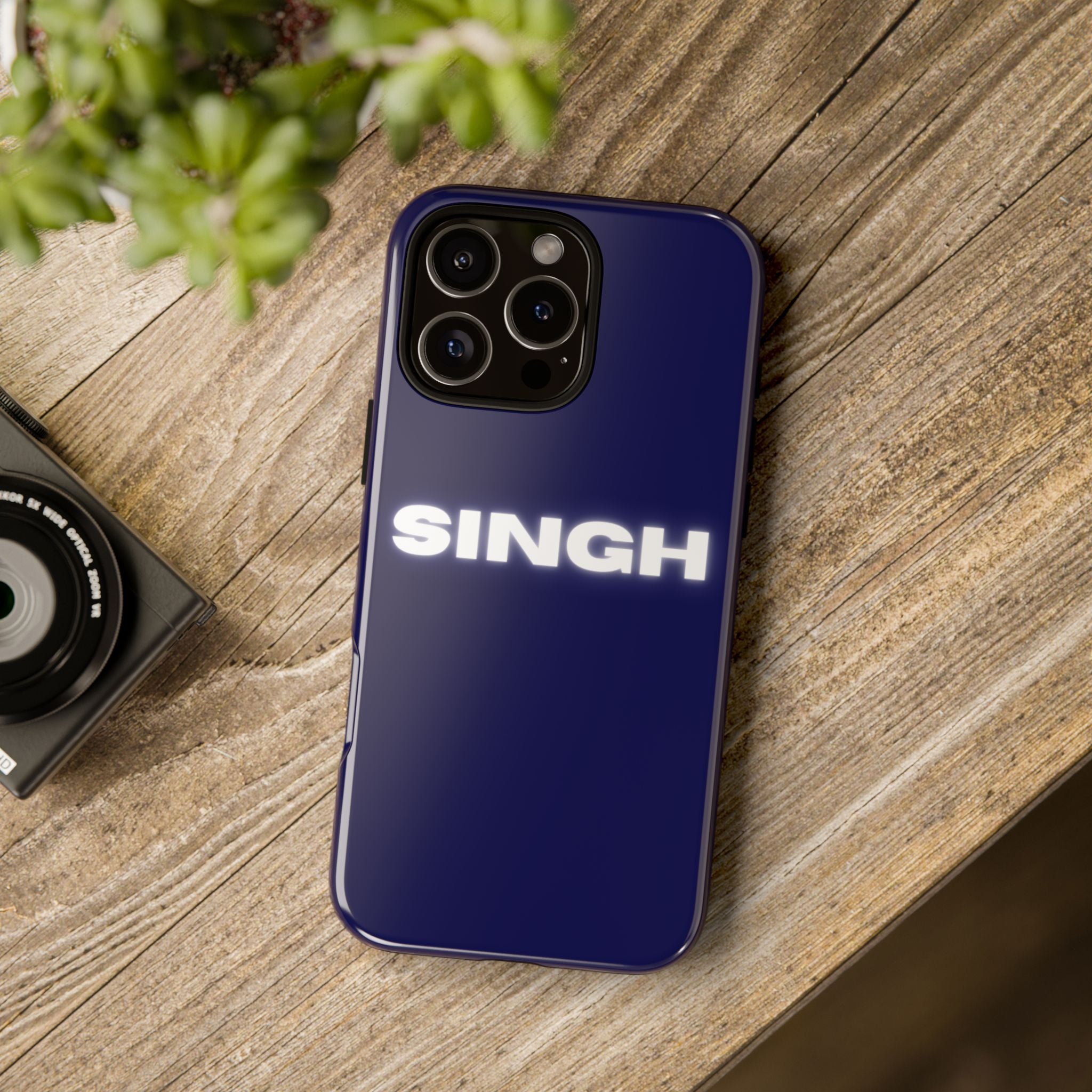 SINGH Phone Case • Dark Blue