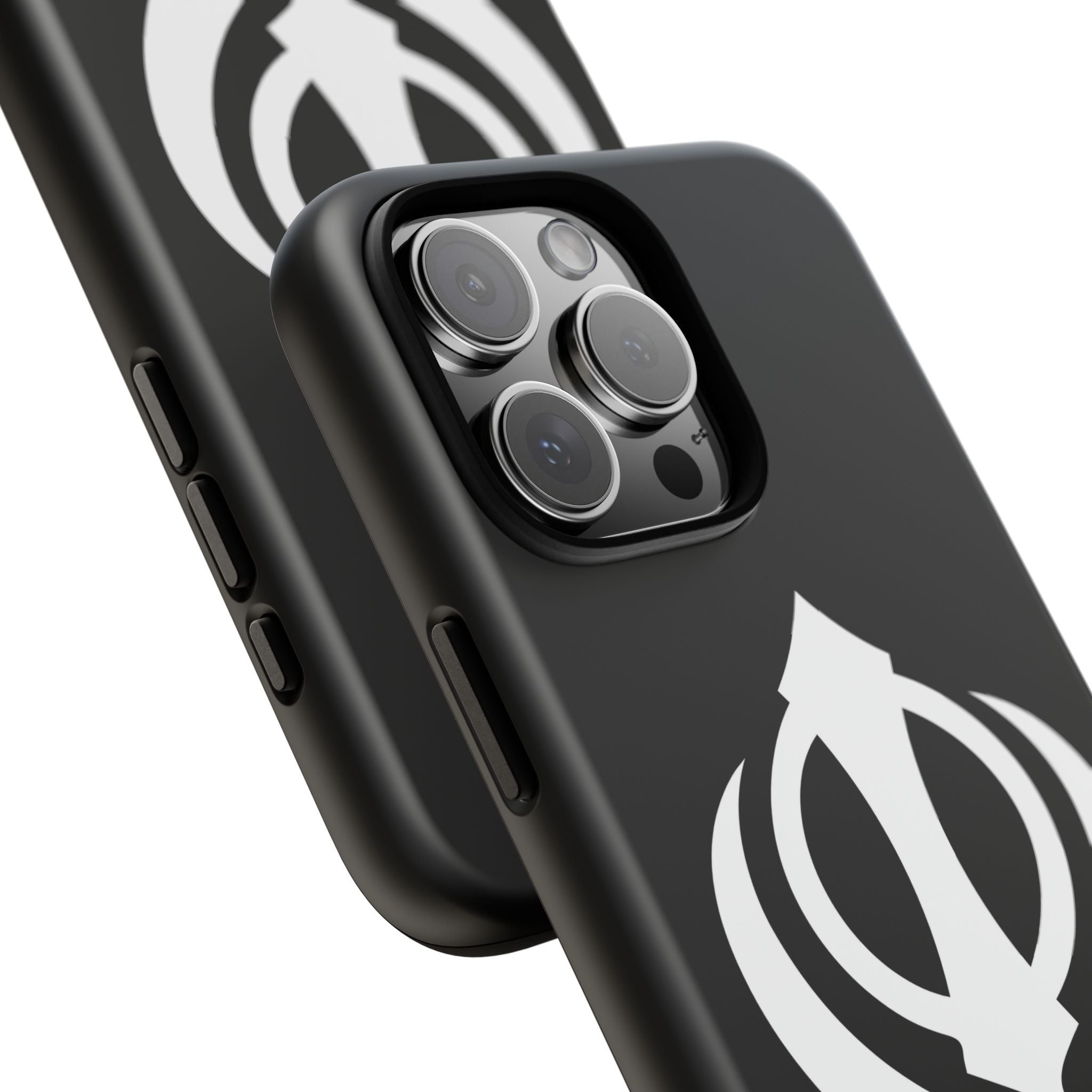 Sikh Khanda Phone Case • Black
