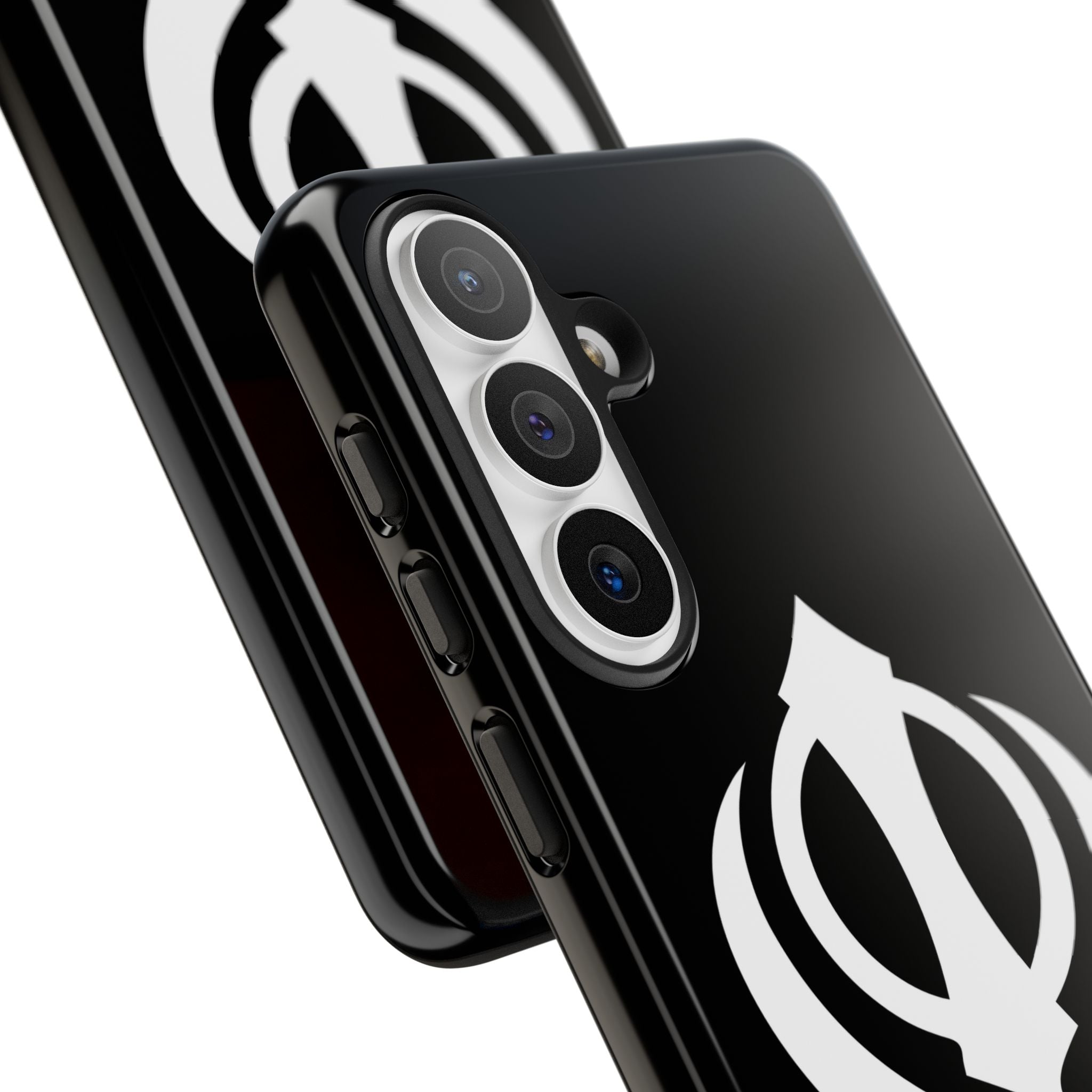 Sikh Khanda Phone Case • Black
