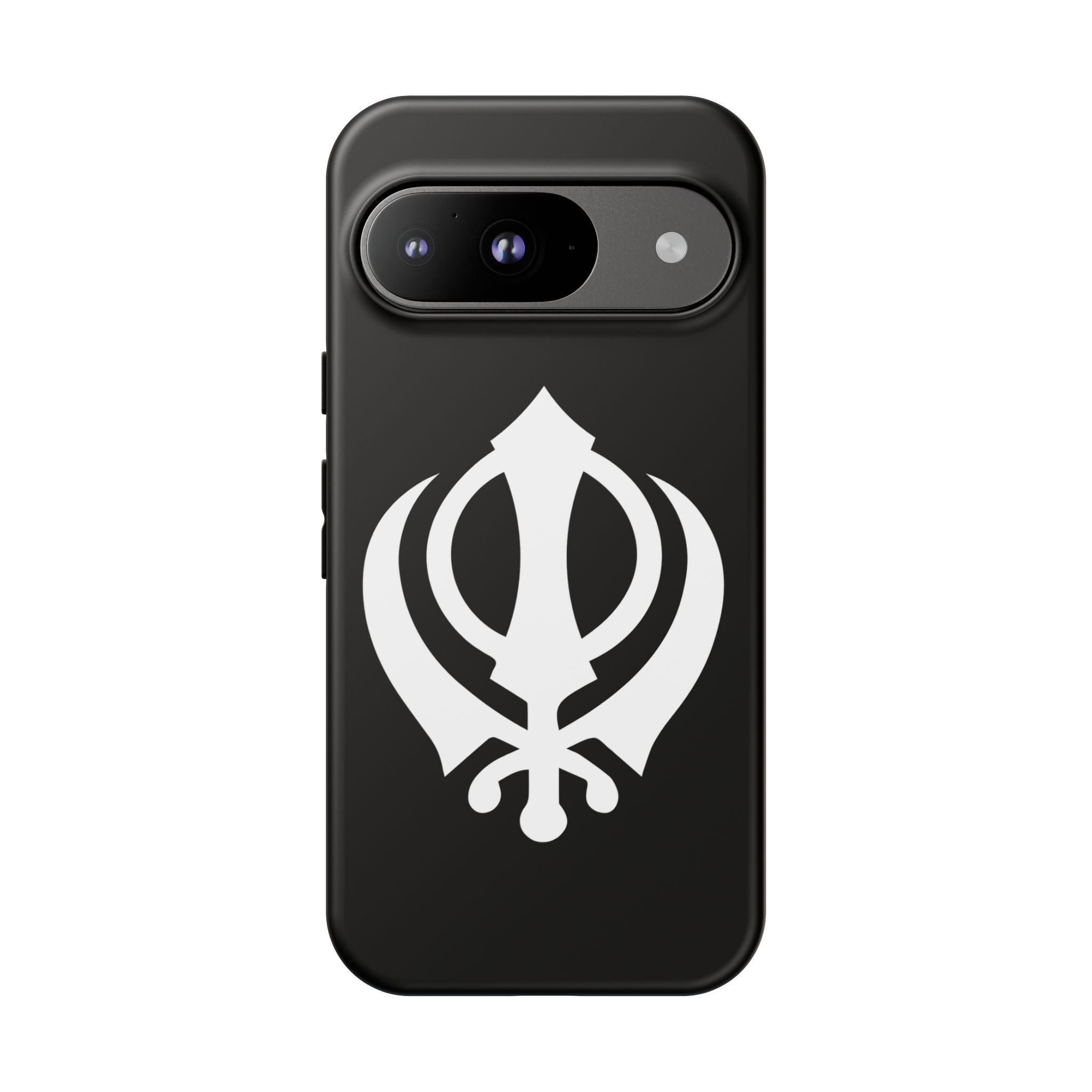 Sikh Khanda Phone Case • Black