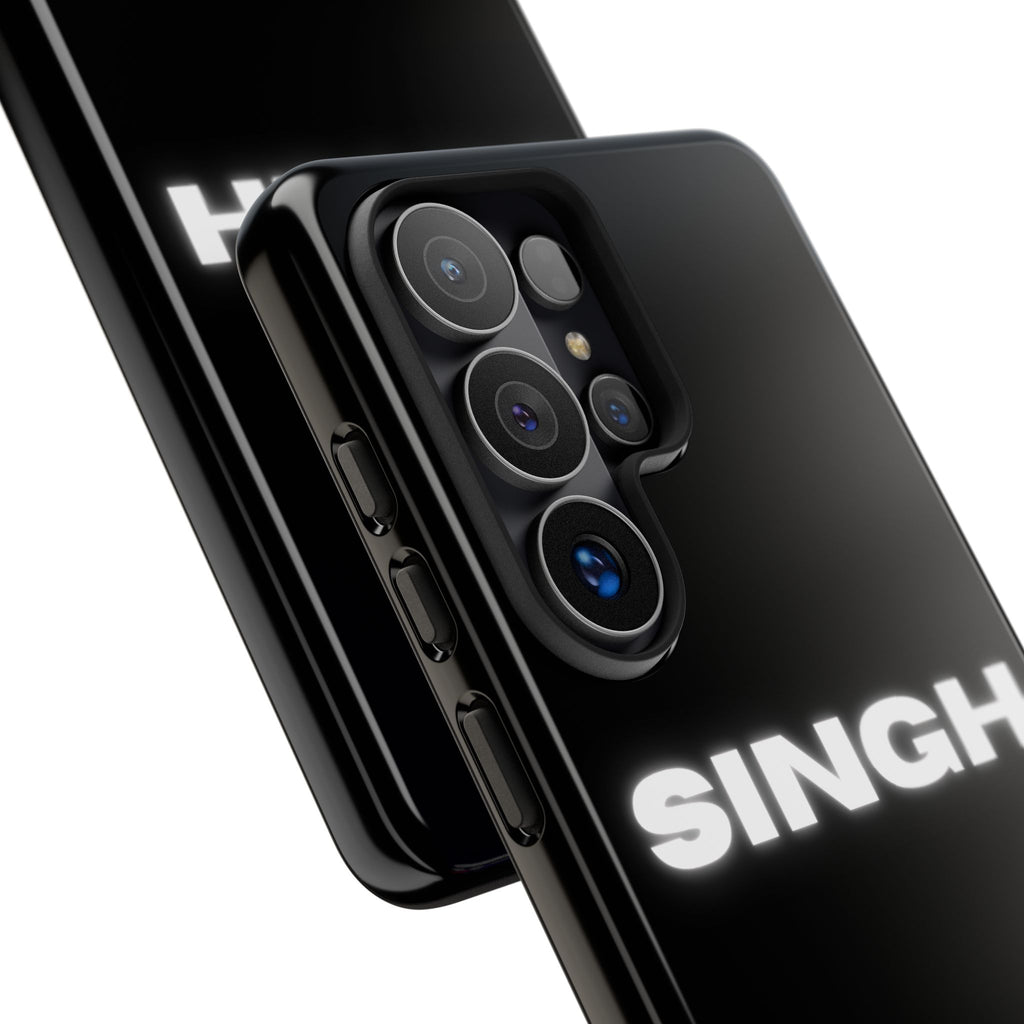 SINGH Phone Case • Black
