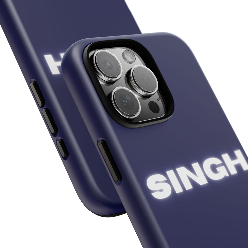 SINGH Phone Case • Dark Blue