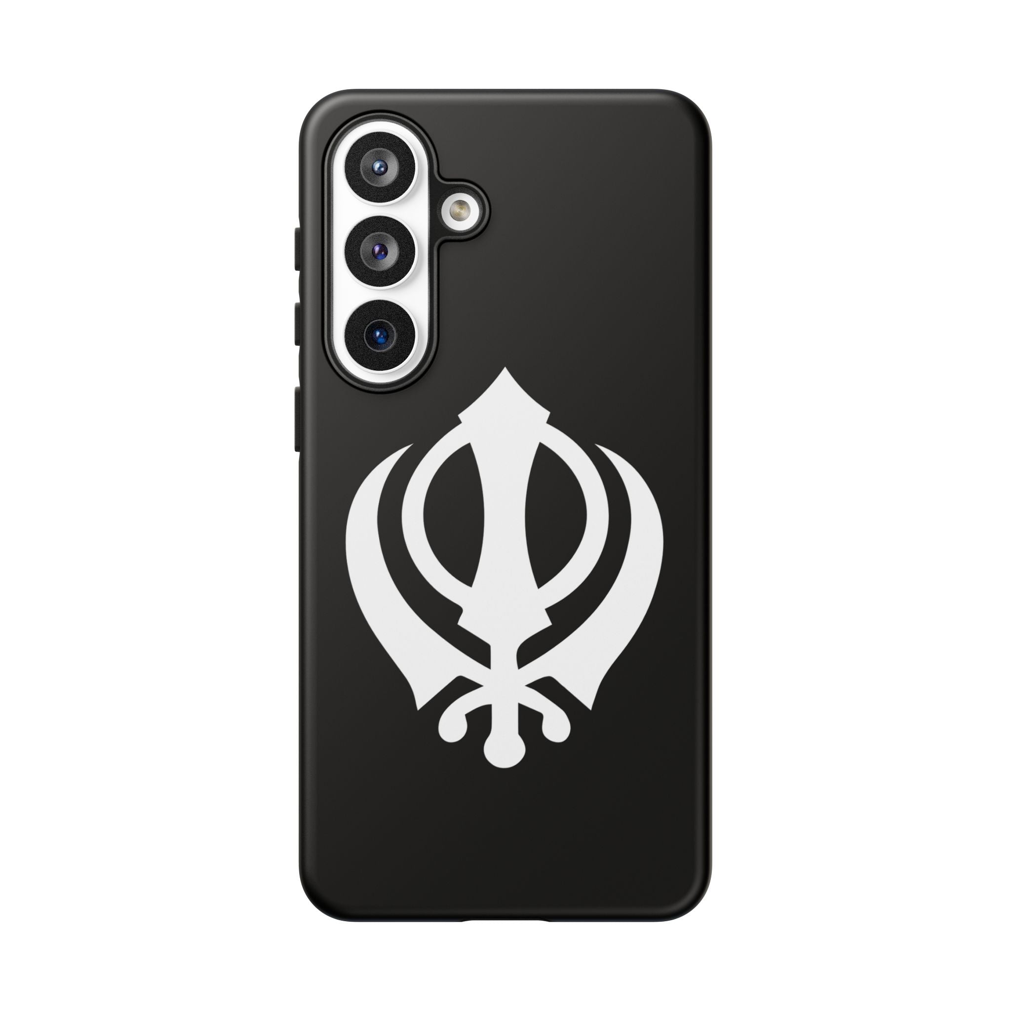 Sikh Khanda Phone Case • Black