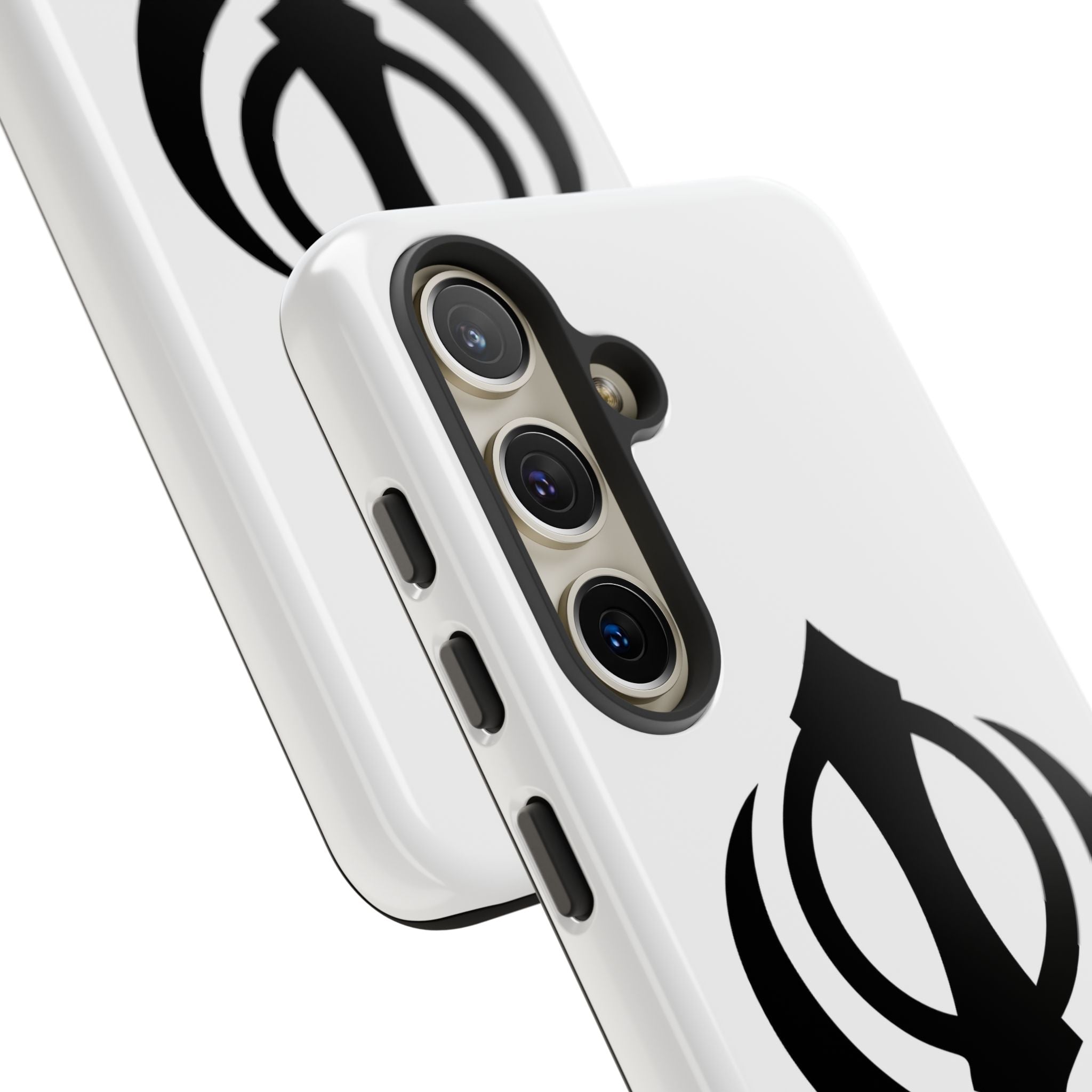 Sikh Khanda Phone Case • White