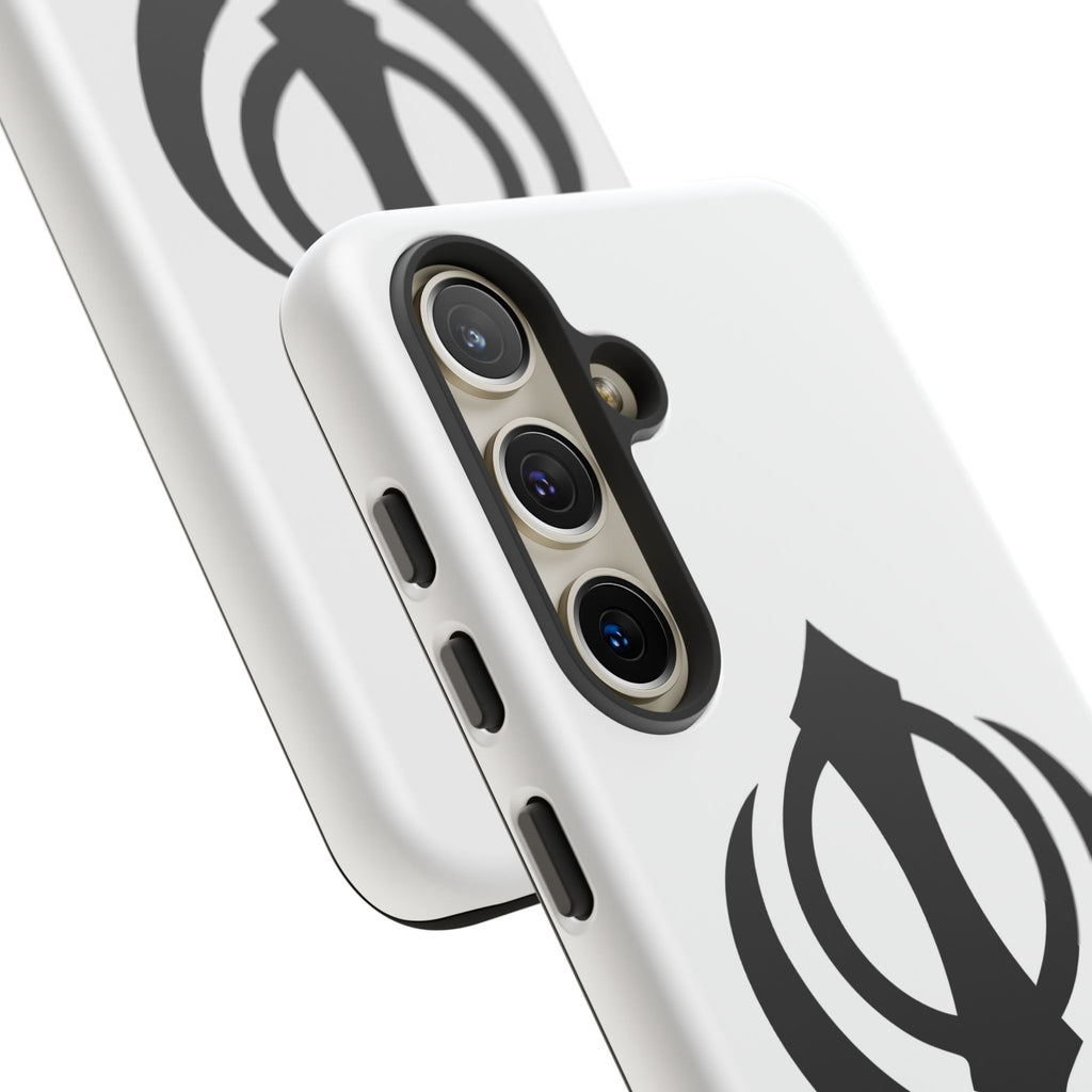Sikh Khanda Phone Case • White