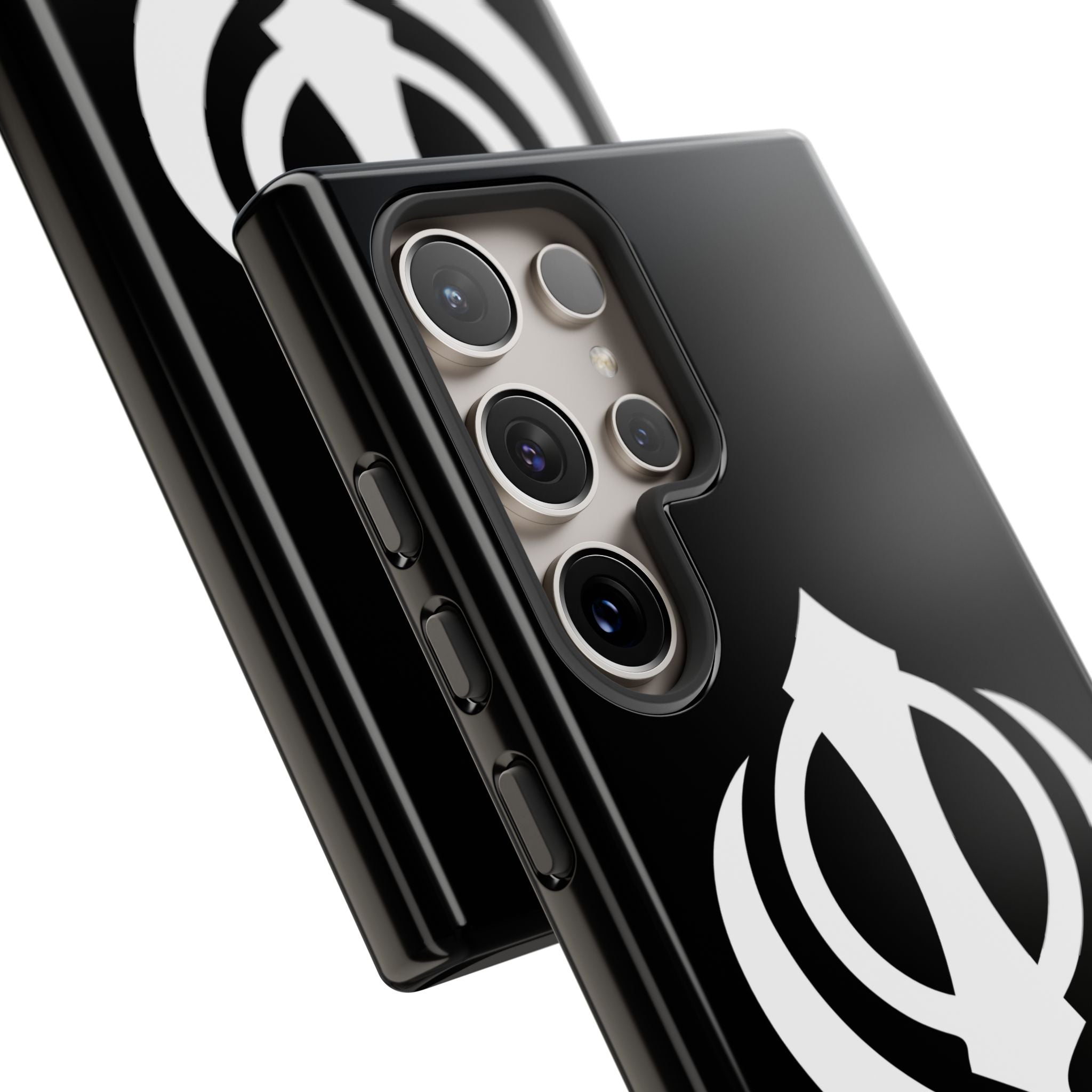 Sikh Khanda Phone Case • Black