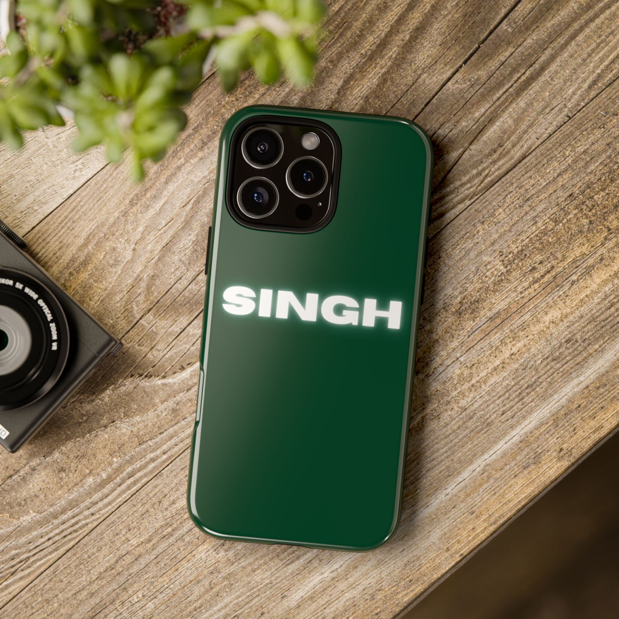 SINGH Phone Case • Green