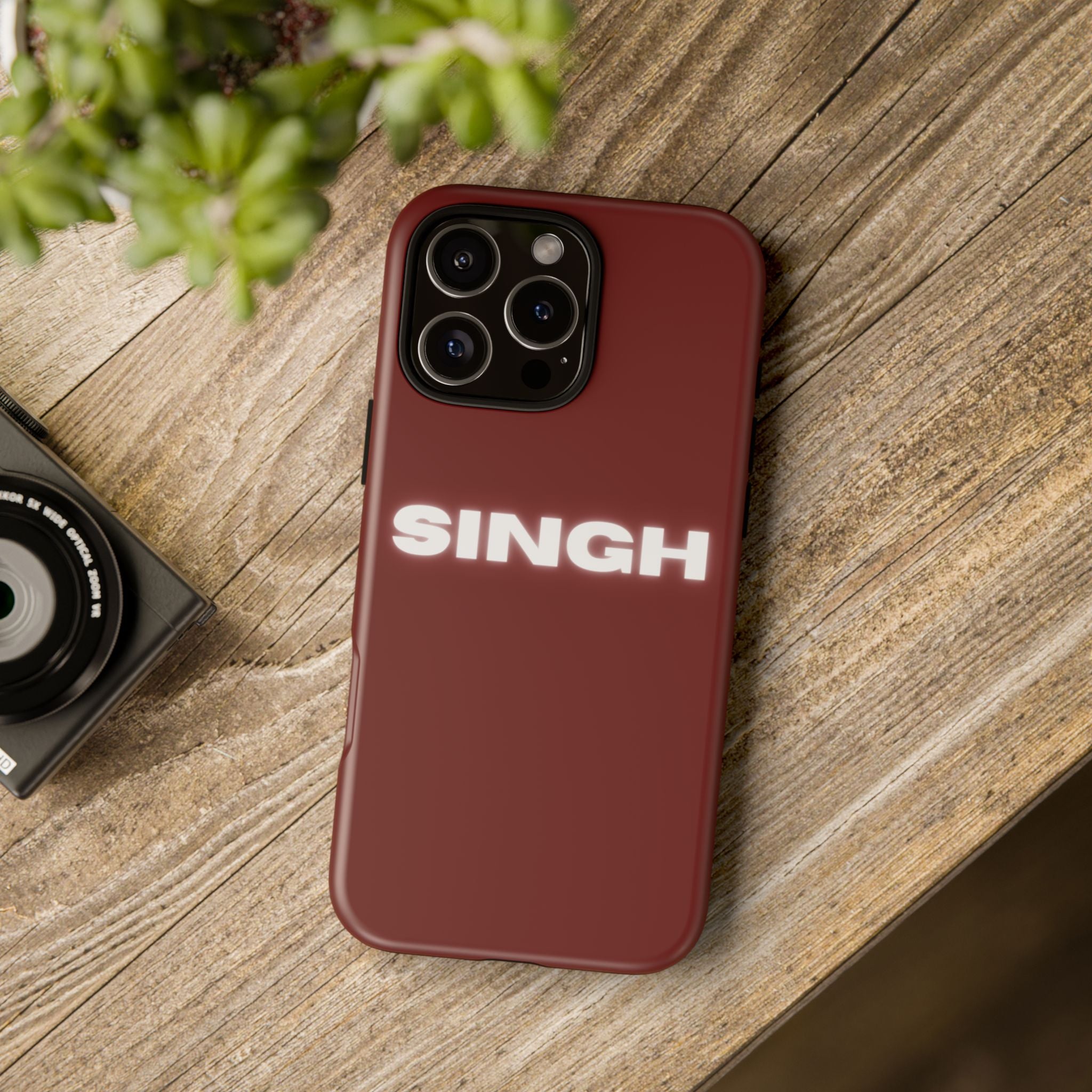 SINGH Phone Case • Red