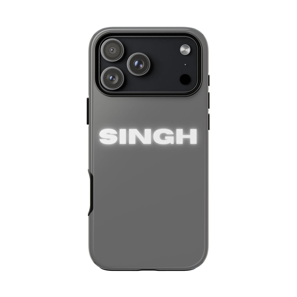 SINGH Phone Case • Grey