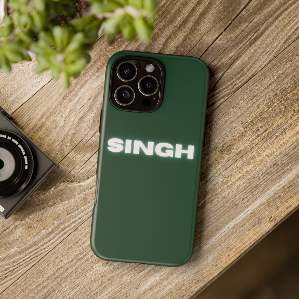 SINGH Phone Case • Green