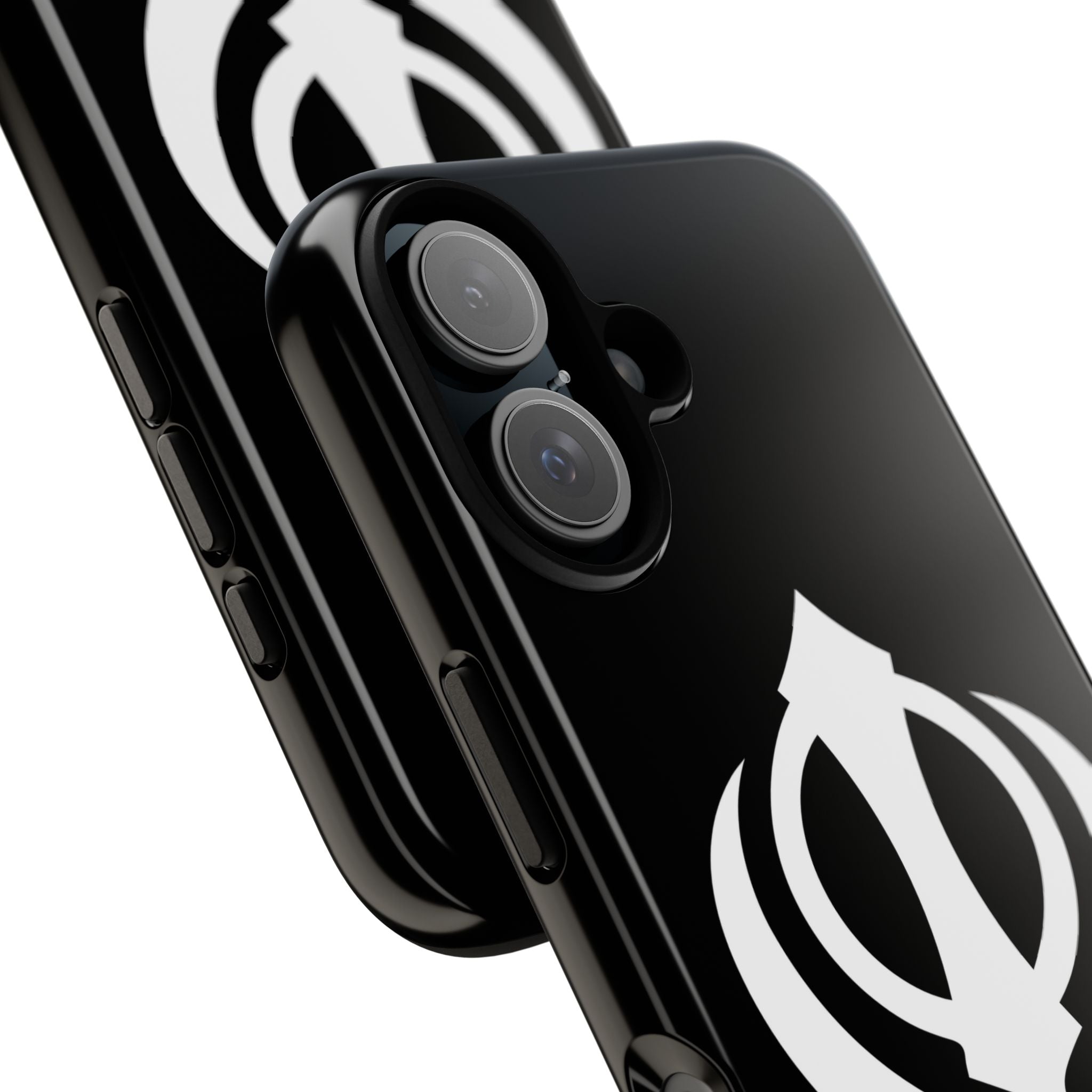 Sikh Khanda Phone Case • Black