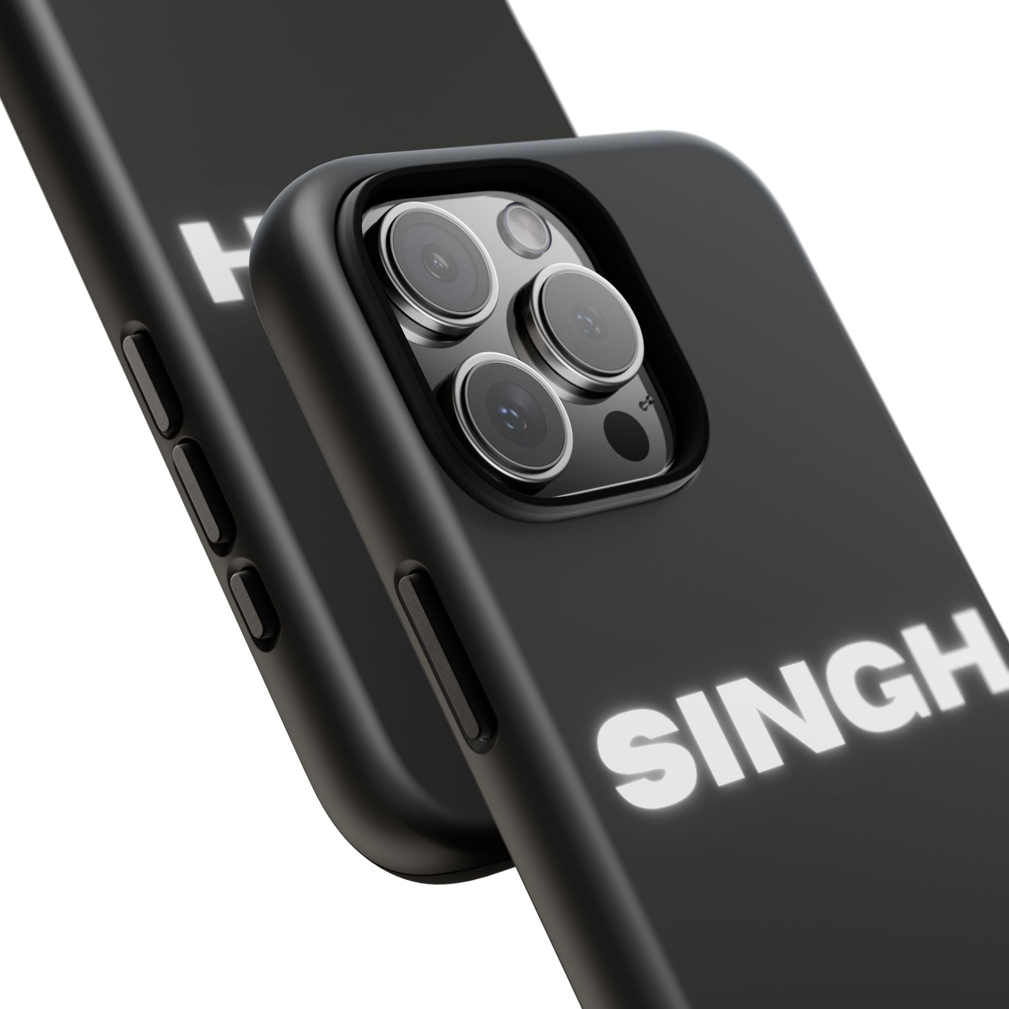 SINGH Phone Case • Black