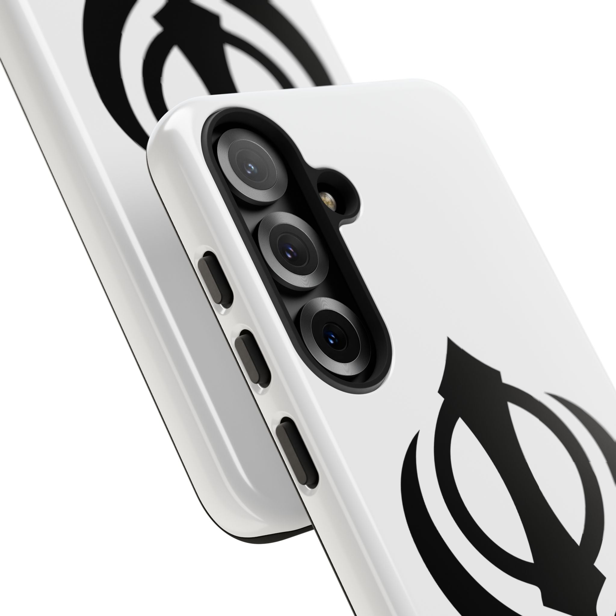 Sikh Khanda Phone Case • White