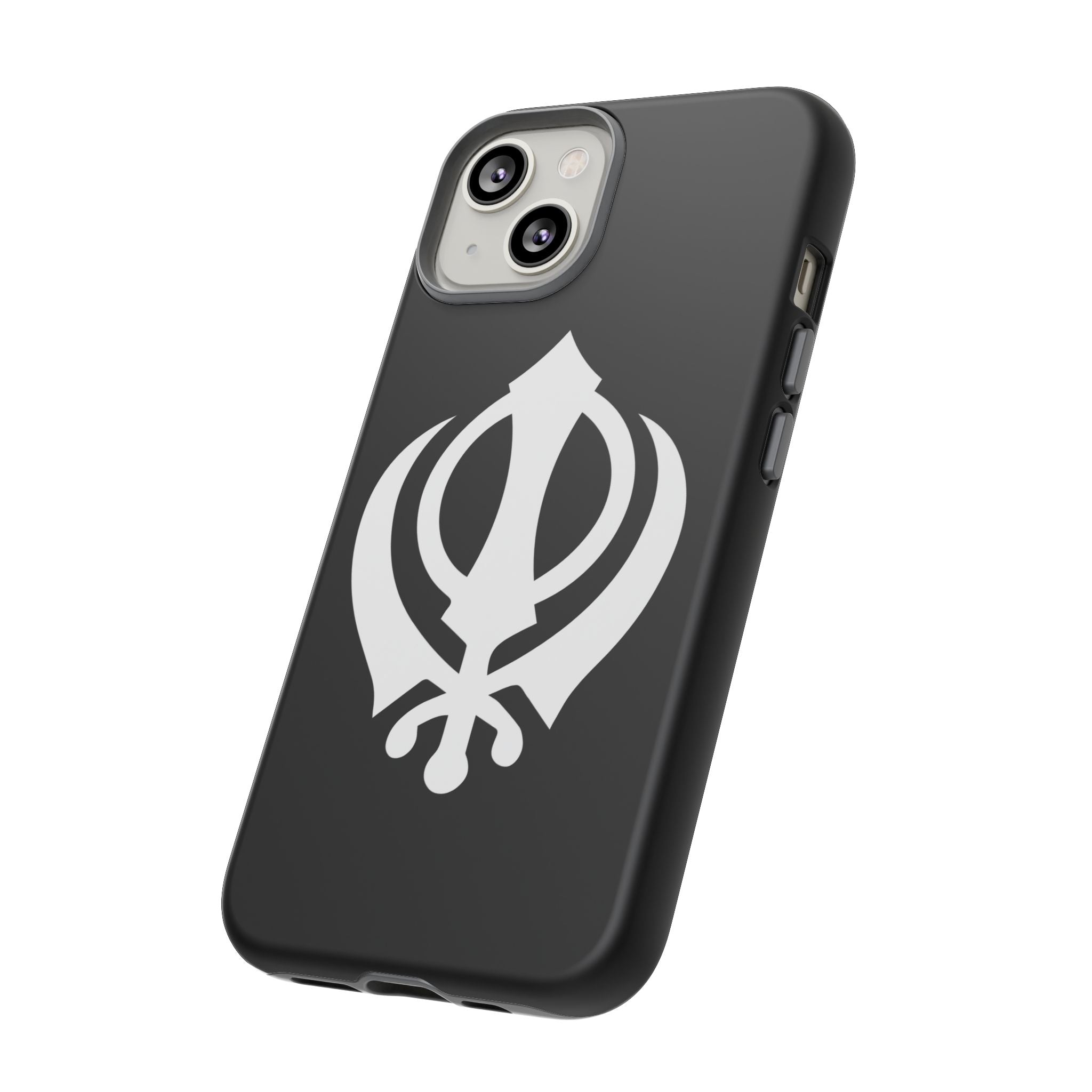 Sikh Khanda Phone Case • Black