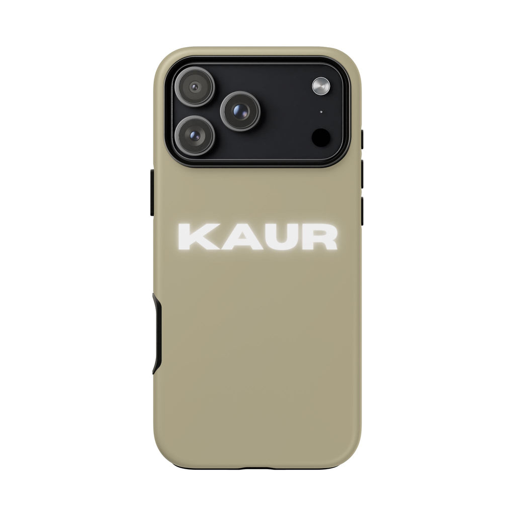 KAUR Phone Case • Beige