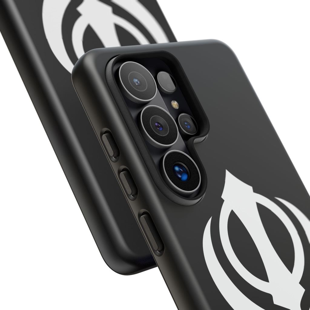 Sikh Khanda Phone Case • Black