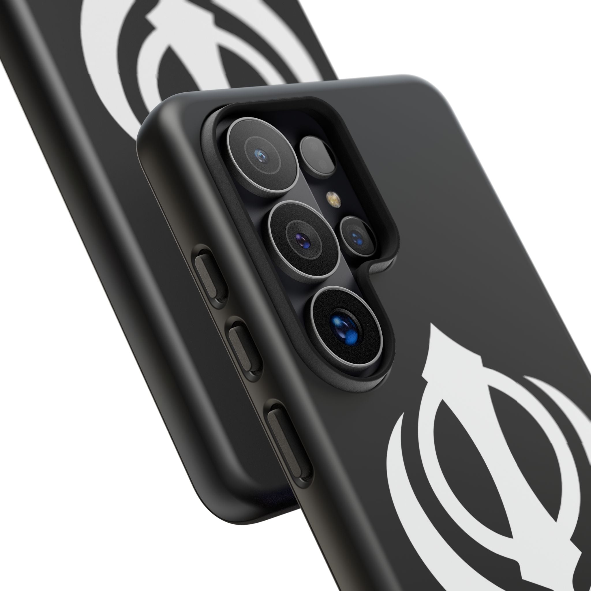 Sikh Khanda Phone Case • Black