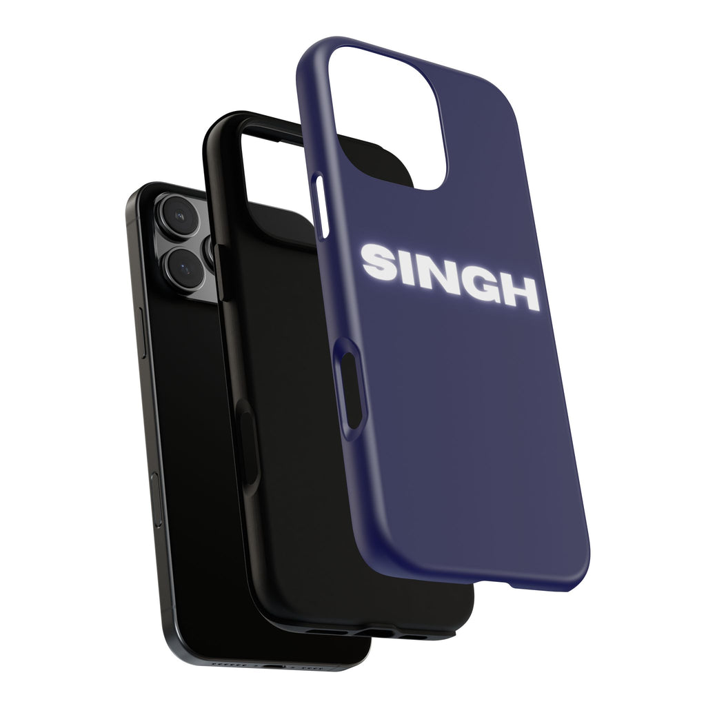 SINGH Phone Case • Dark Blue