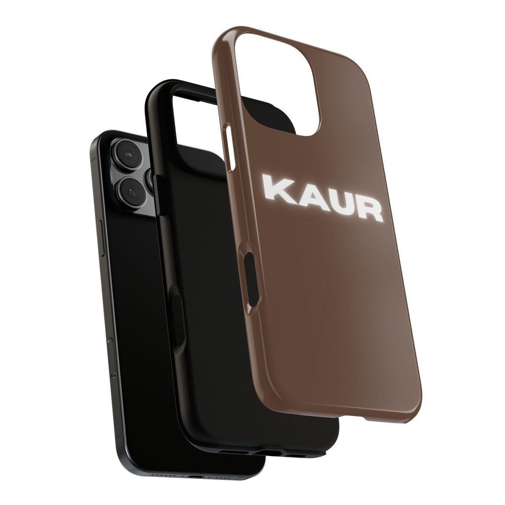 KAUR Phone Case • Brown