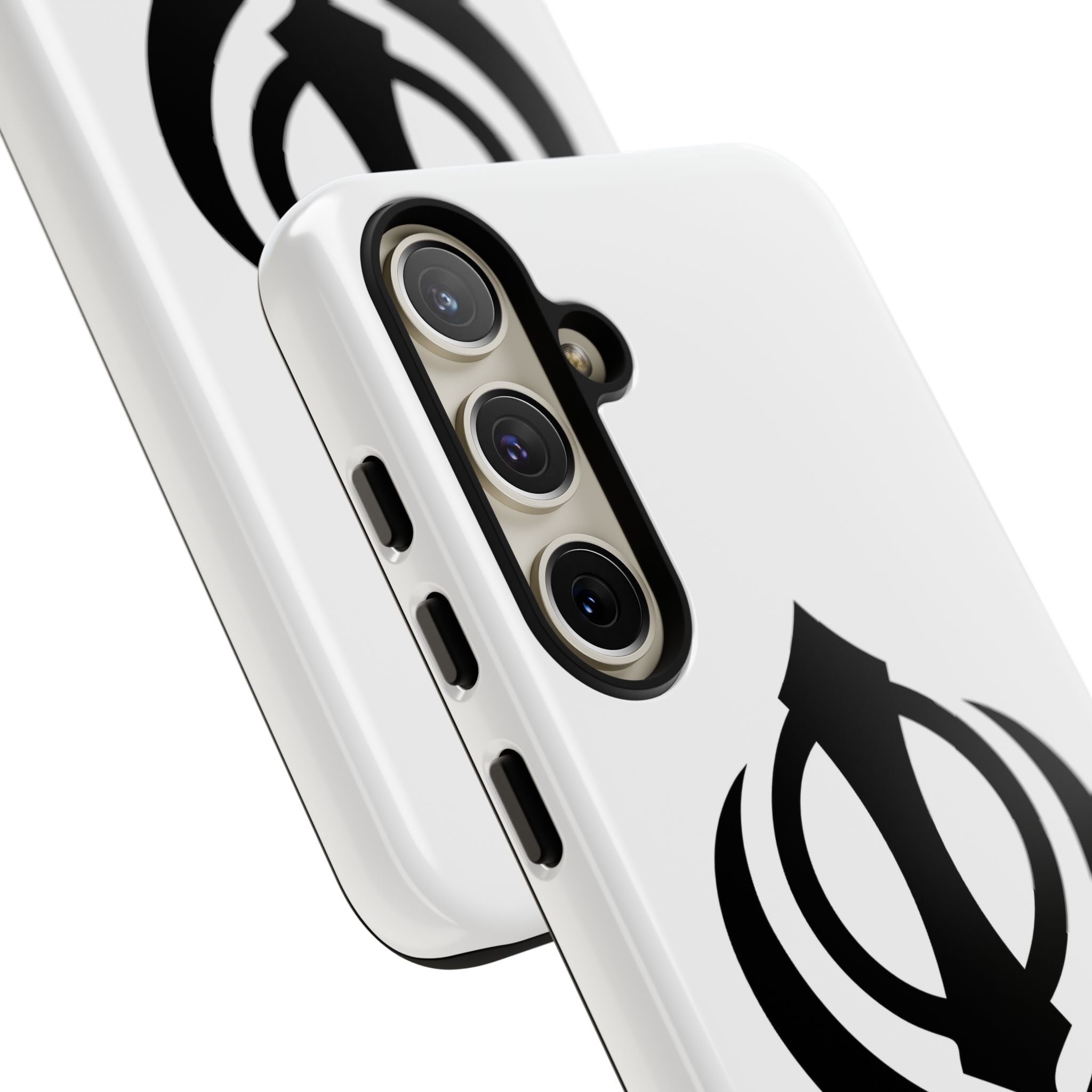 Sikh Khanda Phone Case • White