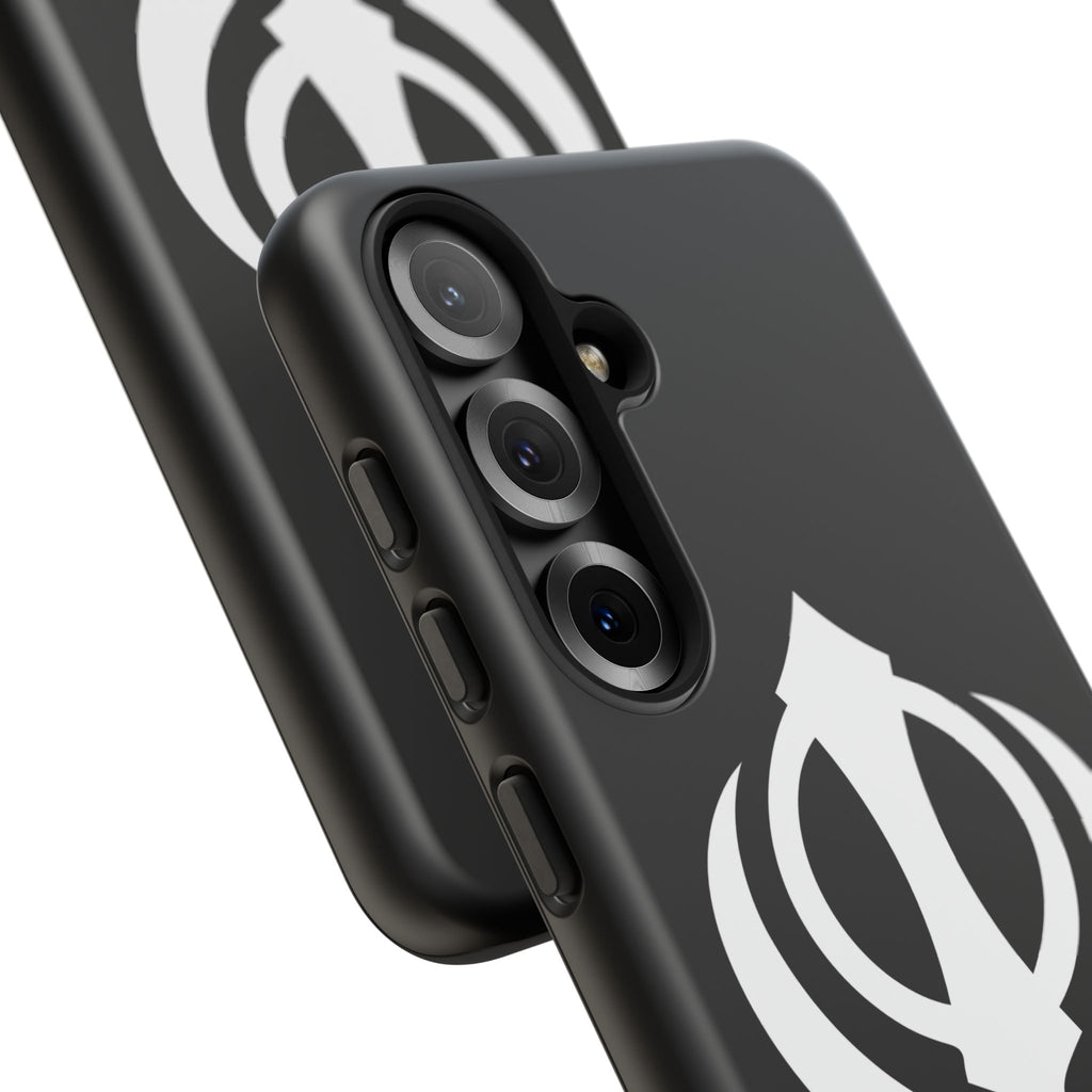 Sikh Khanda Phone Case • Black