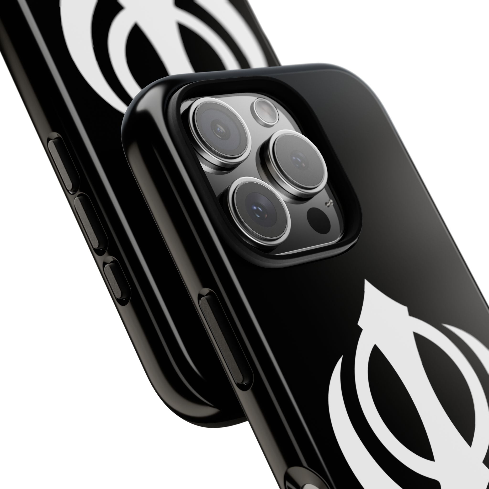 Sikh Khanda Phone Case • Black