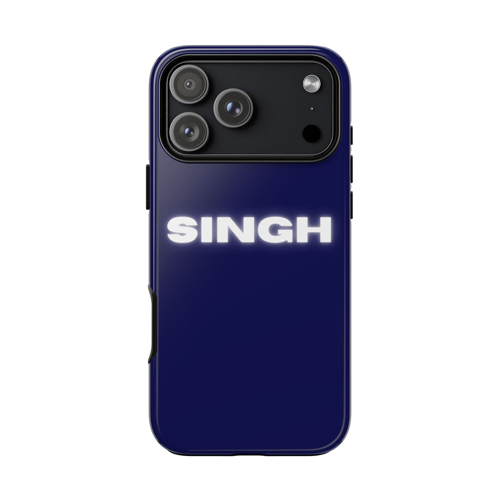 SINGH Phone Case • Dark Blue