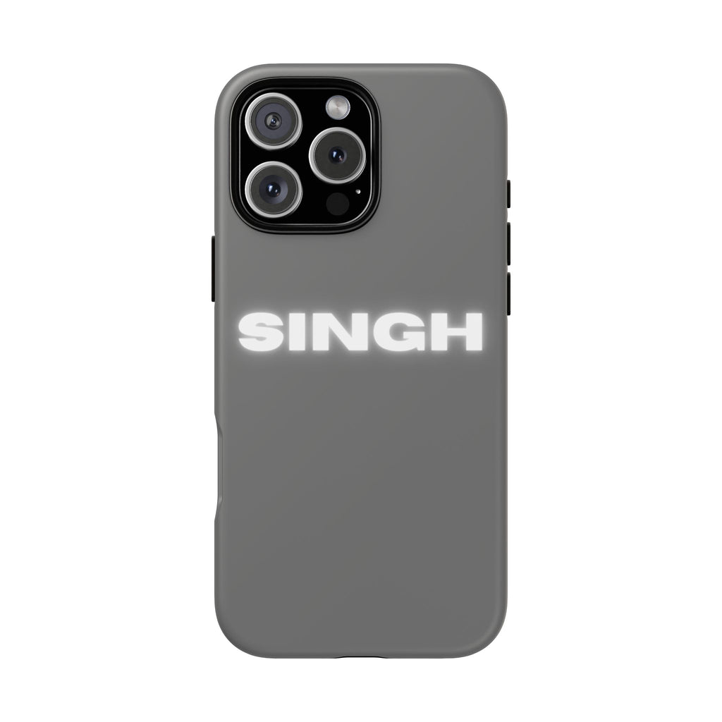 SINGH Phone Case • Grey