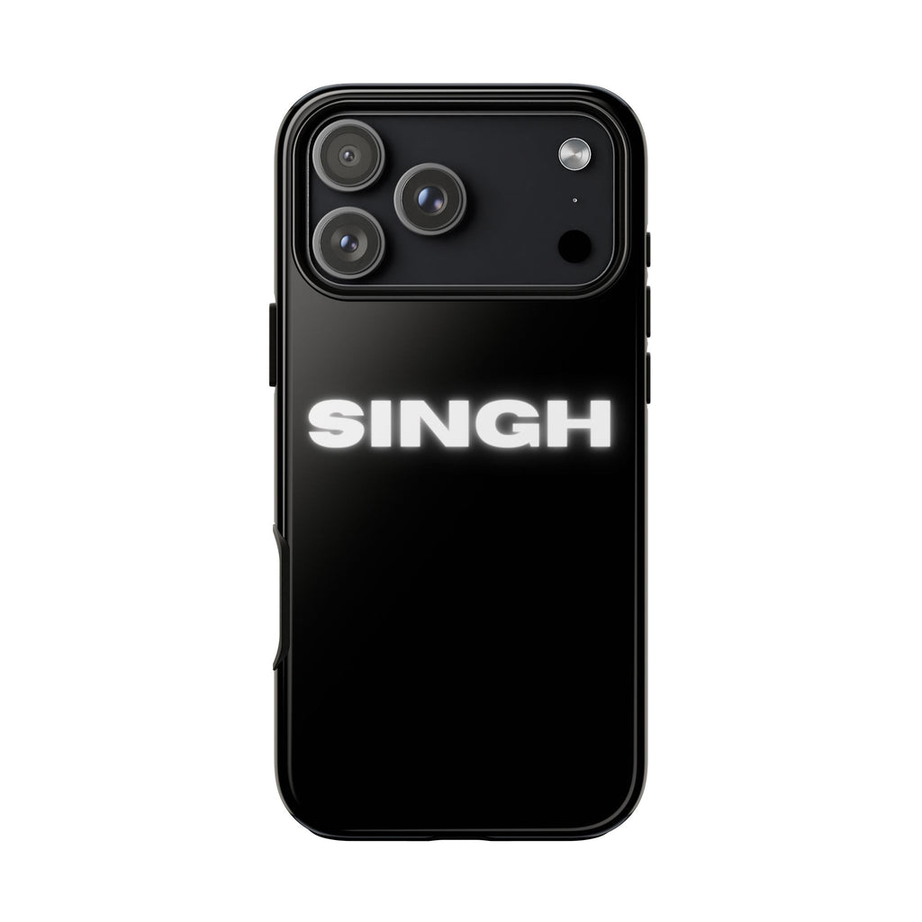 SINGH Phone Case • Black