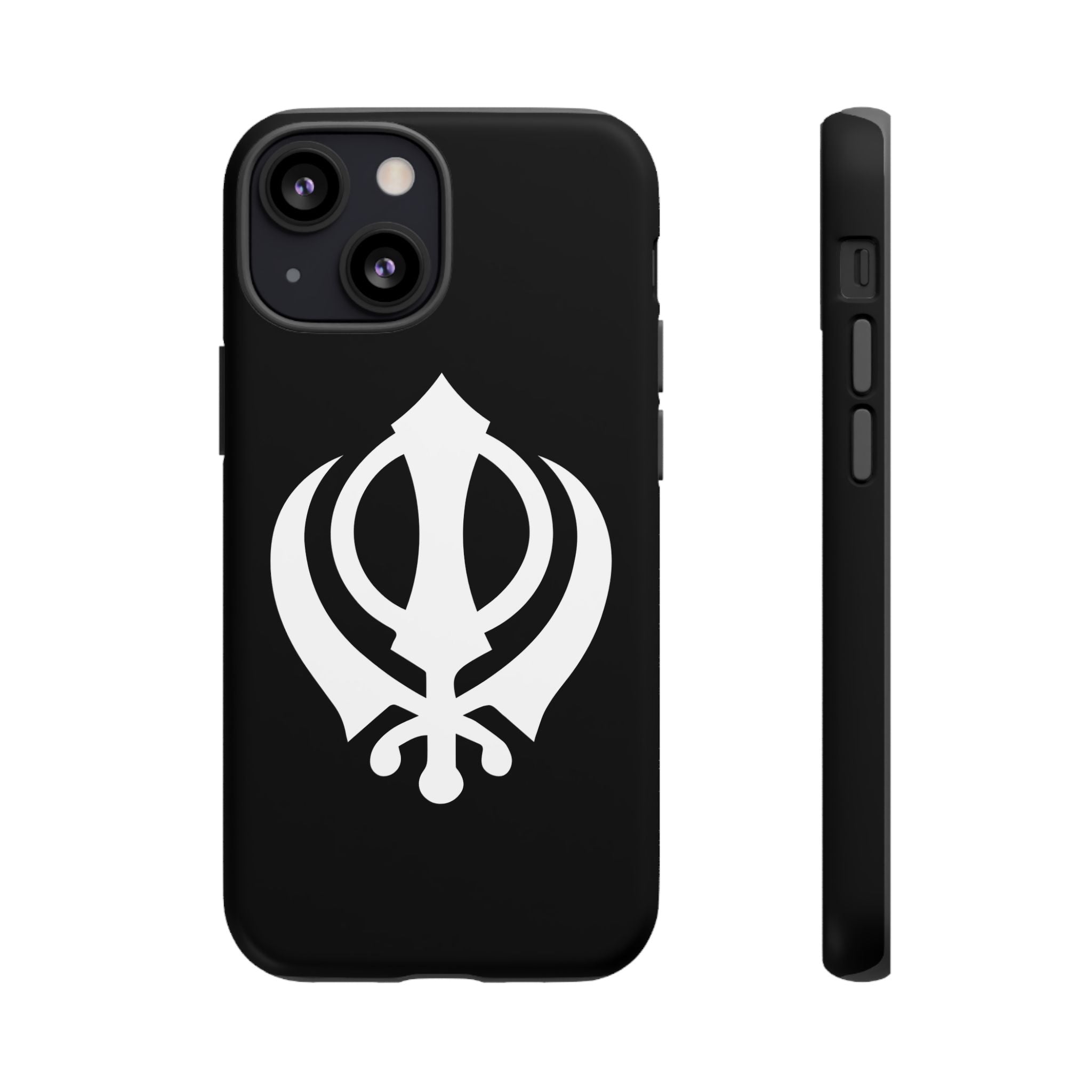 Sikh Khanda Phone Case • Black